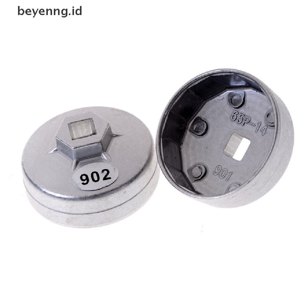 Beyen 65 /67/74mm Cap Oil Filter Wrench Alat Pembuka Soket Mobil 14Flutes Untuk Toyota BMW ID