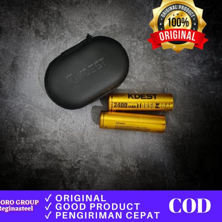 On Sale Baterai 18650 Kdest 2400mAh