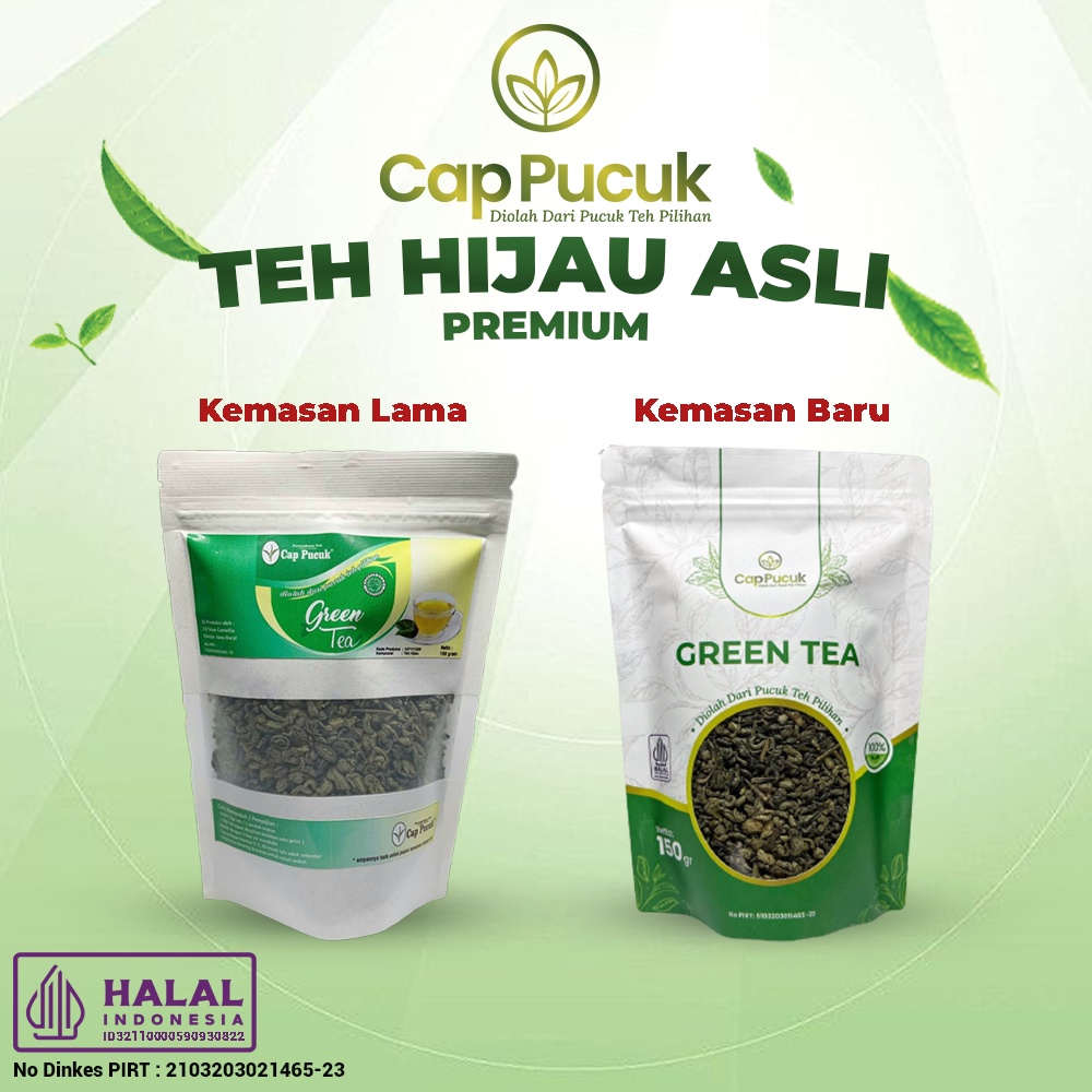 

TEH HIJAU (PEKO SPESIAL ) / GREEN TEA CAP PUCUK "PREMIUM