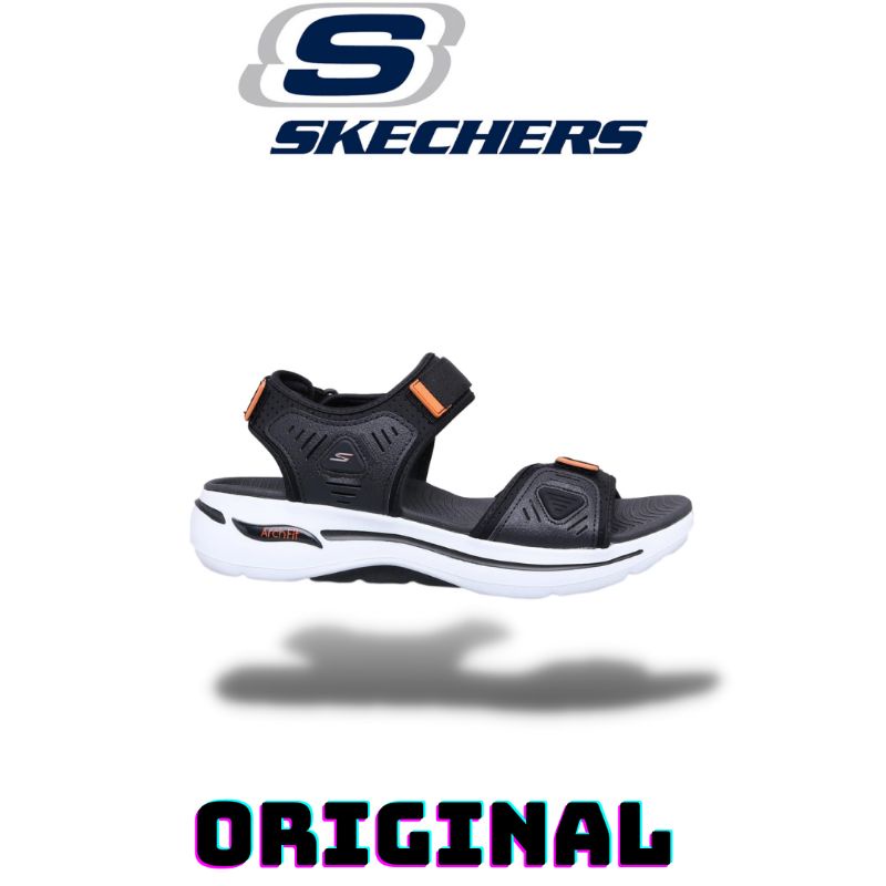 Sandal Skechers Go Walk Arch Fit Black Original