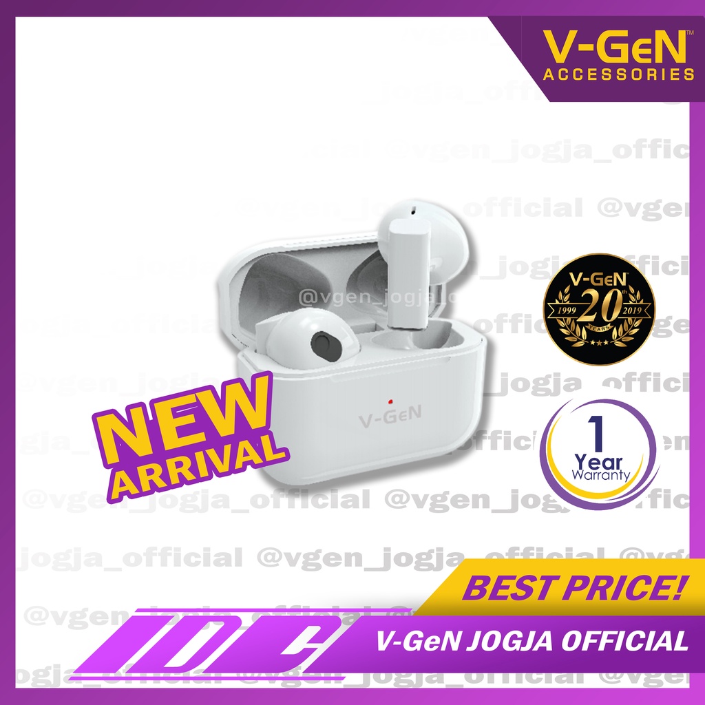 Earphone V-GeN TWS Mini With MEMS VH-S02 True Wireless Stereo VGEN