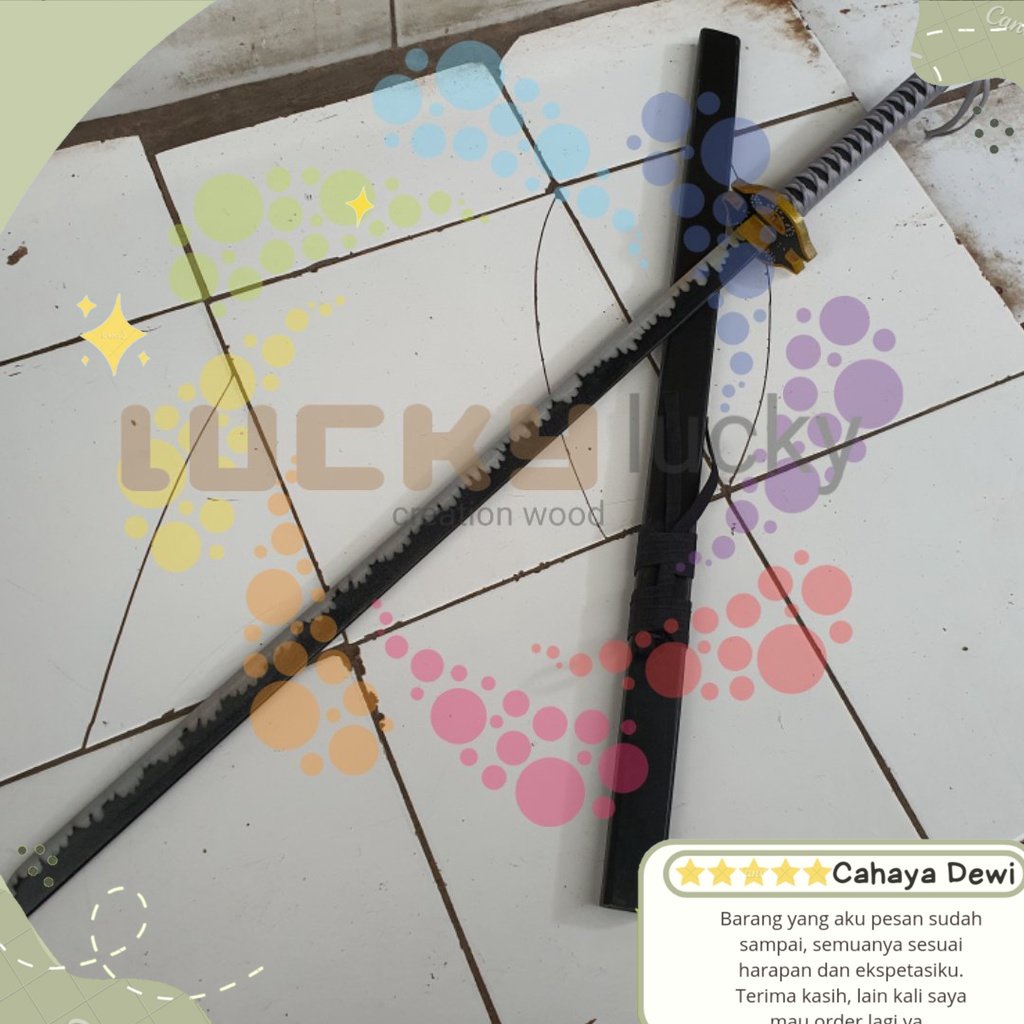 mainan pedang kayu yamato vergil devile may cry sword Original