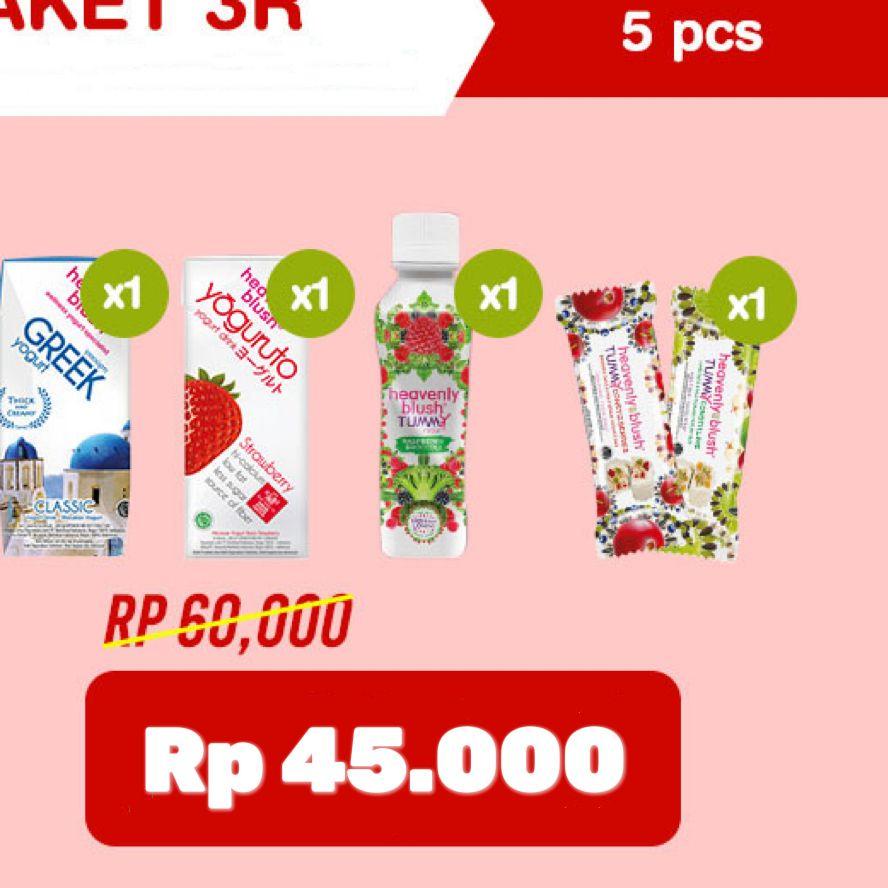 

♗ Yogurt Heavenly Blush Paket 3R Special ☋