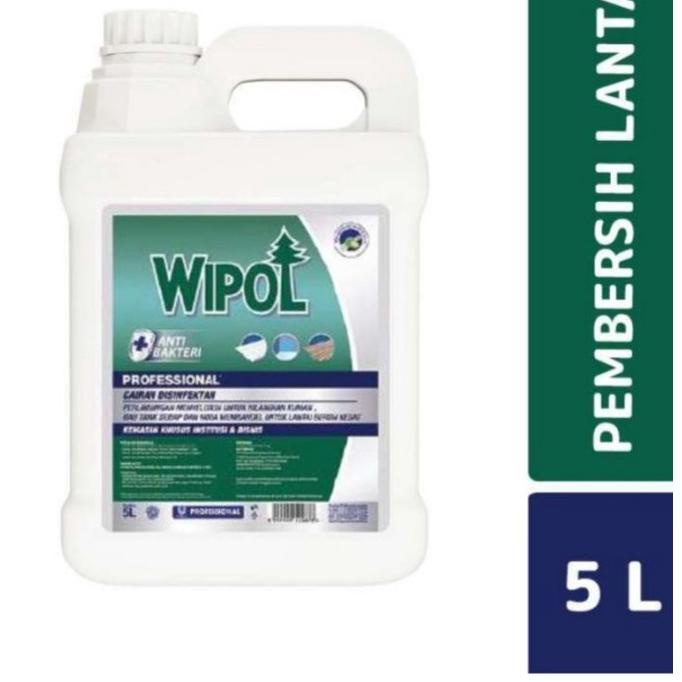 ۩ WIPOL Karbol Profesional Cemara 5L Pembersih Lantai ➭