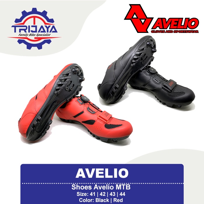Avelio Sepatu Cleat Sepeda MTB Cycling Shoe