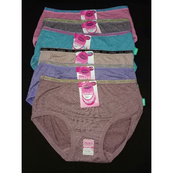 CD WANITA MERK FEMA MURAH/ UNDERWARE WANITA SUPERSOFT L