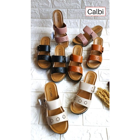SANDAL WANITA SANDAL CALBI DJ.292 100% ORIGINAL