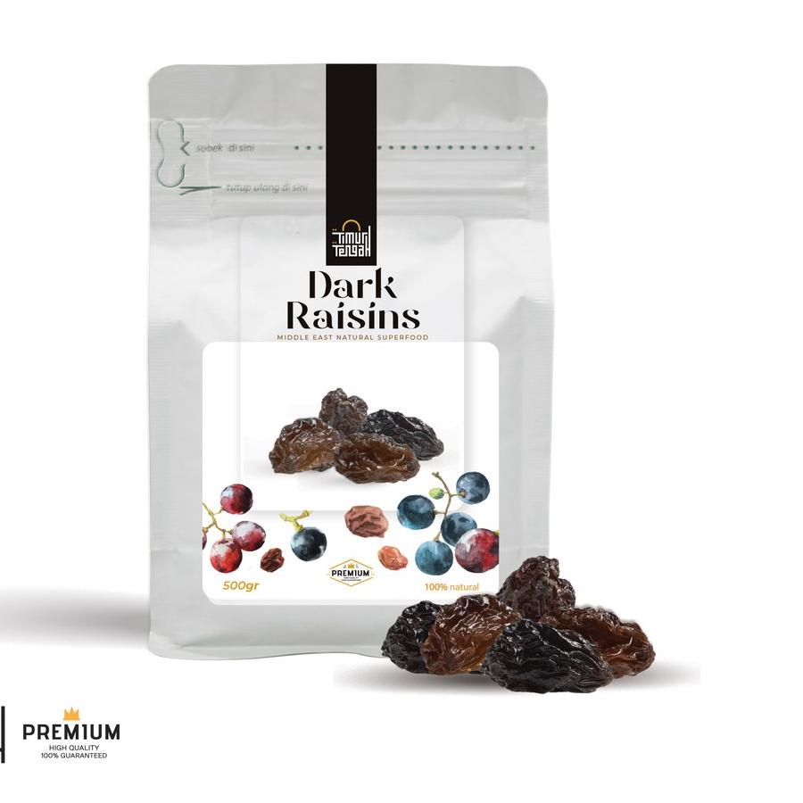 

❇ Kismis Hitam Dark Raisins Timur Tengah Premium High Quality ◄