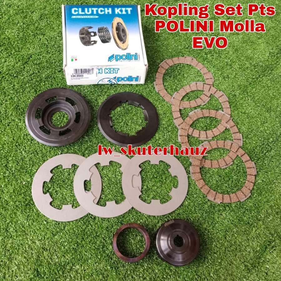 Kopling Set Pts POLINI Molla EVO Utk Smallframe Pts dkk