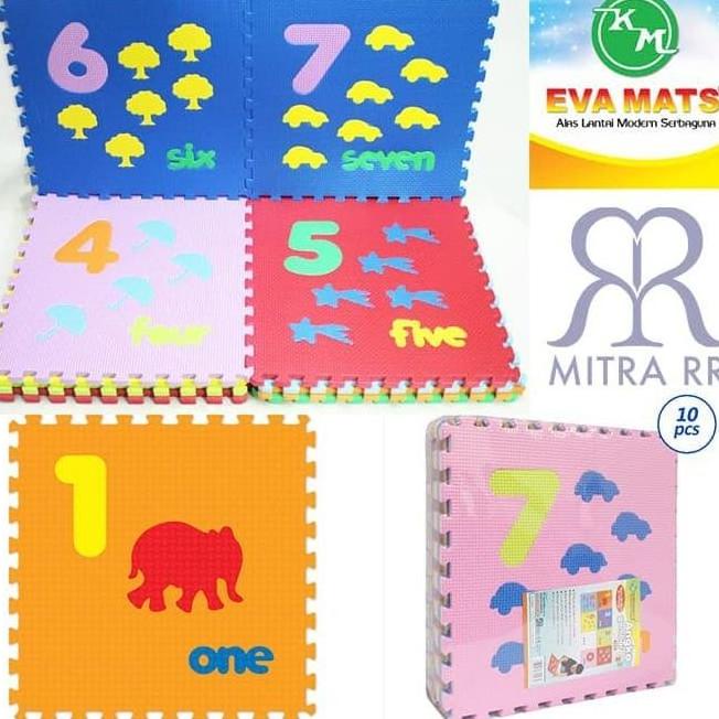 MITRARR KARPET PUZZLE EVAMATS ANGKA GAMBAR PUZLE EVAMATIK TIKAR MATRAS T4694UYT