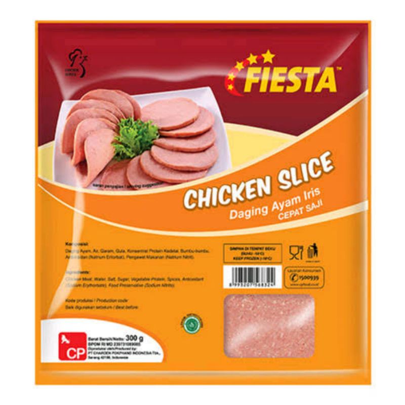 

Fiesta Chicken Slice 300 gr (Frozen food)