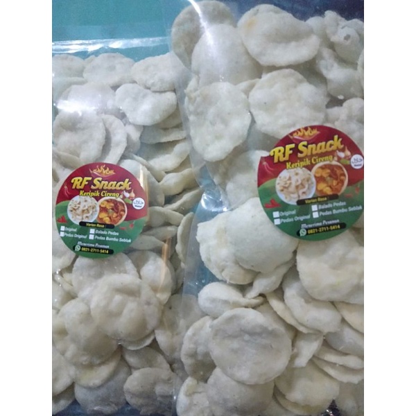 

keripik cireng original, pedas