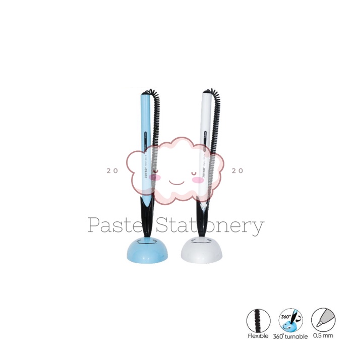 

Pulpen Stand Gel Pen Joyko PSGP-350 - Bolpen Pena Hitam Meja 0.5 mm