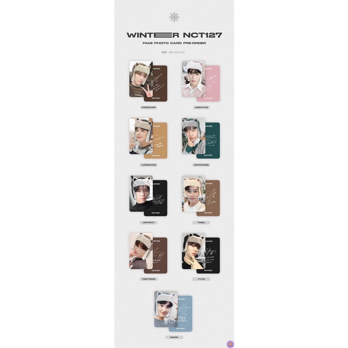 [ready stock] sharing pc fanmade/fake winter nct 127 by c__mode