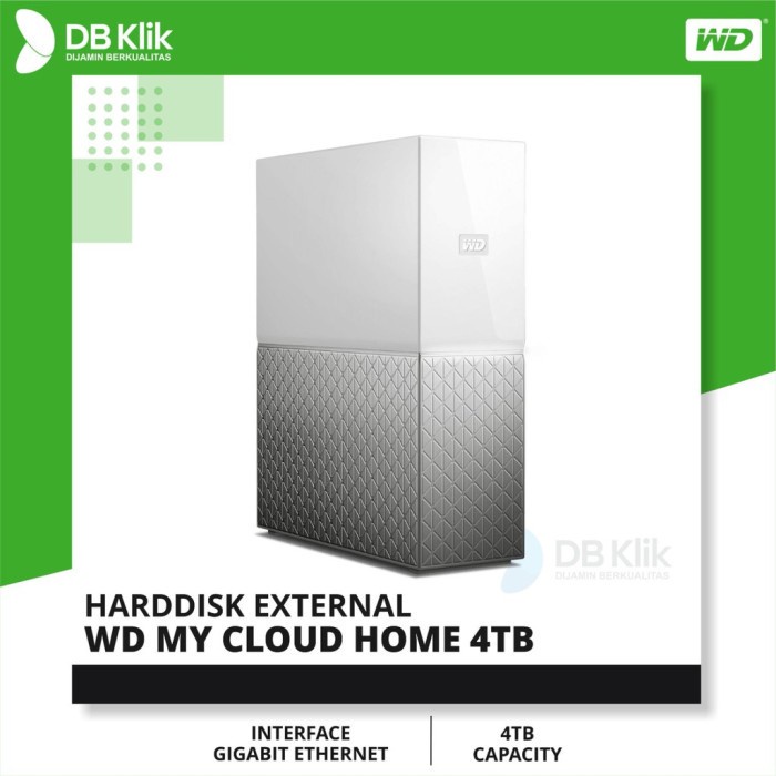 Harddisk External WD My CLOUD HOME 4TB - HD Ext WD MYCLOUD HOME 4TB