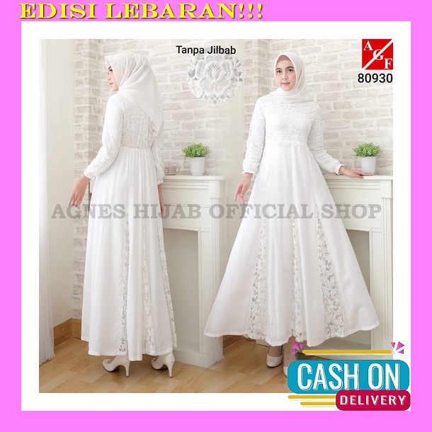 Gamis Terbaru Princess Dress Fashion Korean Style Manggocrepe Busui Friendly Termurah Terlaris Kekin