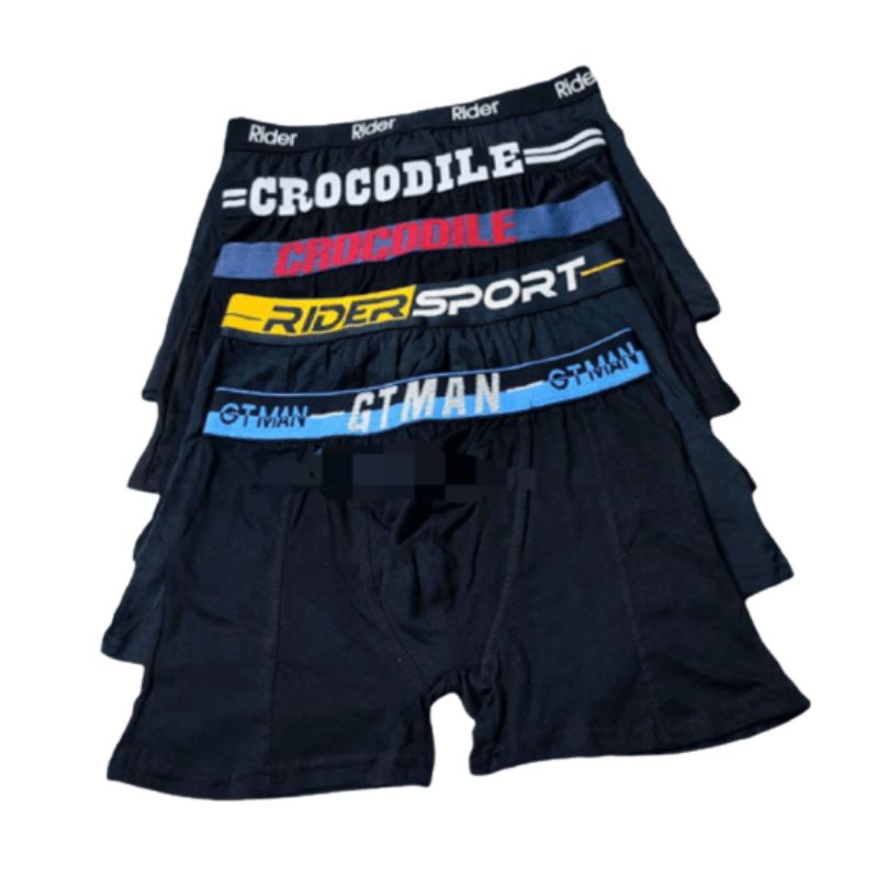 Celana dalam pria boxer 6 pcs random Premium