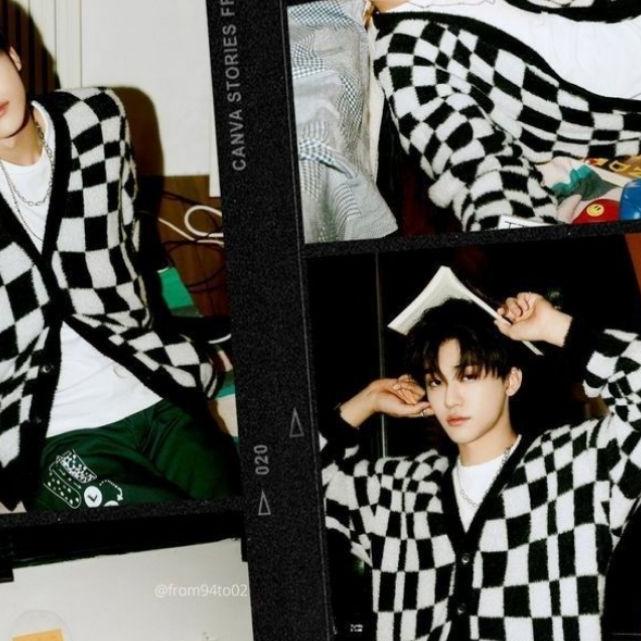 ❅ CARDIGAN JAEMIN NCT MOTIF CATUR from HARIRA STYLE ♡