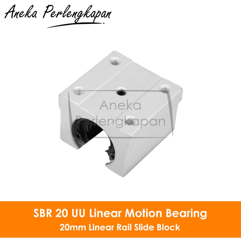 SBR20UU / SBR 20 UU Linear Motion Ball Bearing Slide Bushing / Bearing