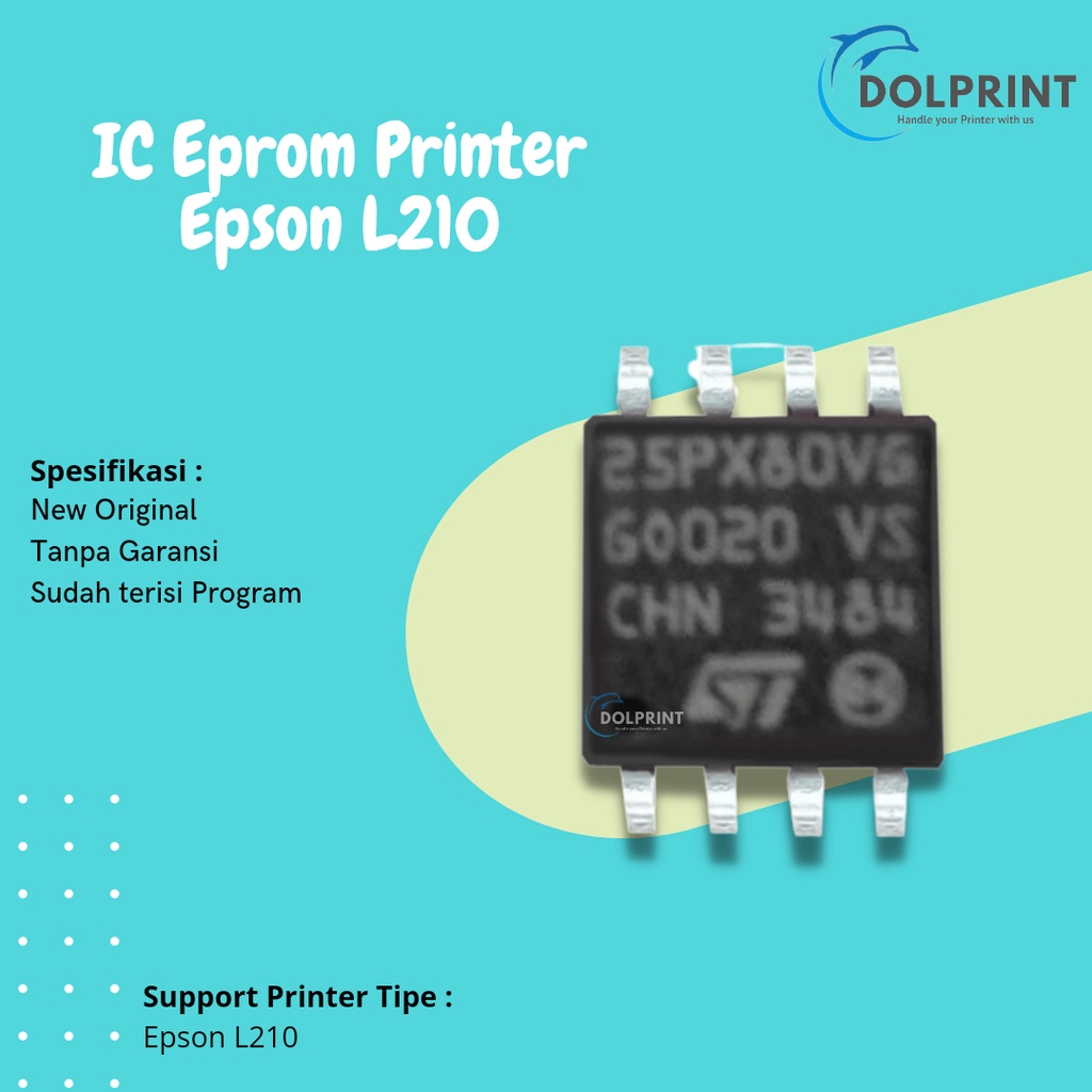 IC Eprom Epson L210, IC Eeprom Reset Epson L210, Resetter Printer Epson L210 New
