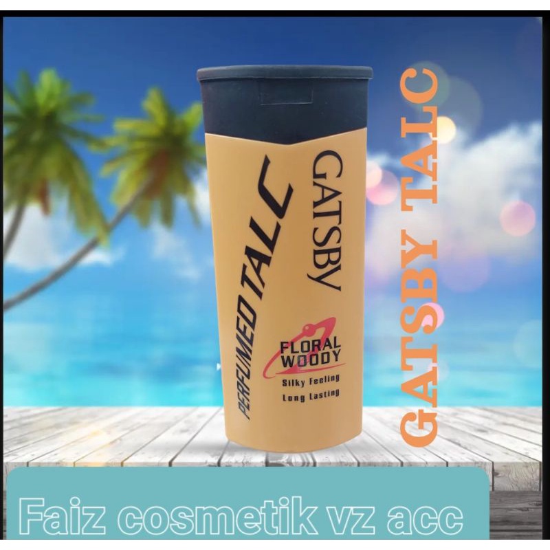 Gatsby Parfumed talc / Bedak Tabur Gatsby Floral Woody