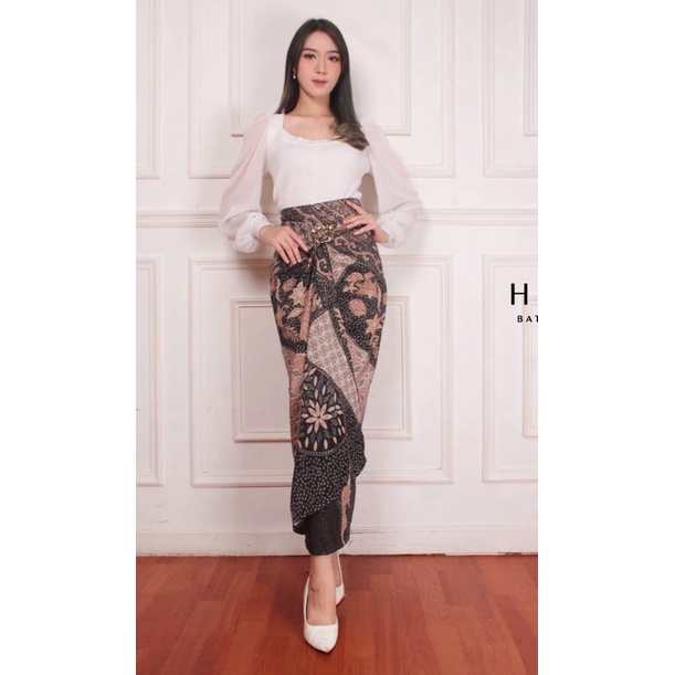 Rok Lilit Floral Original / Rok Kebaya / Bawahan Kebaya / Rok Batik / Bawahan Batik / Rok Wisuda / Rok Kondangan / Kain Lilit Batik / Batik