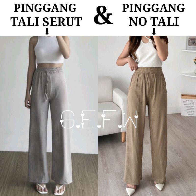 Kulot Knit Maxiline Premium Import High Waist Size L XL XXL Jumbo  | Jeni Knit Pants | Hornet Pants | Long Cullote Meera Pants | Kulot Knit Kyora Premium Knit Homere | Korean Style Long Kulot Knits Premium Tebal | Kulot Knit Maxiline Jumbo | Sholihatstore