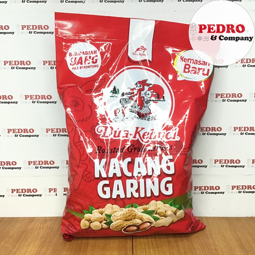 

Dua kelinci kacang garing roasted ground nuts 750 gram