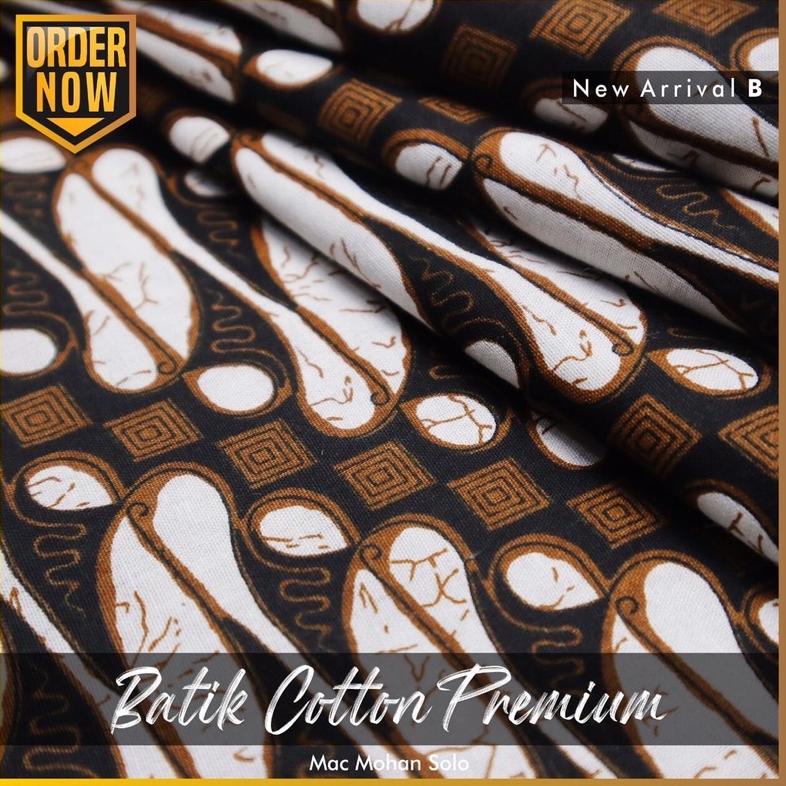 Terlaku... [NEW ARRIVAL] KAIN BATIK COTTON PREMIUM 40’s BAHAN BATIK KATUN MOTIF PARANG TERBARU DAN T
