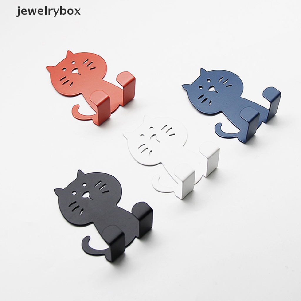 [jewelrybox] Kualitas Tinggi Kartun Kitten Hook Hiasan Dinding Pintu Belakang Kait Baju Rumah Hook Butik