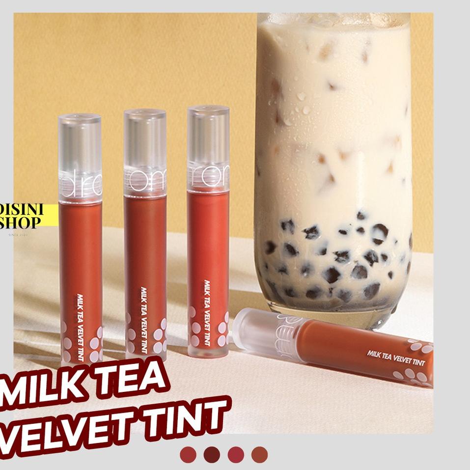 ☉ [NEW VELVET] ROMAND Milk Tea Velvet Tint (4 Colors)  ➴