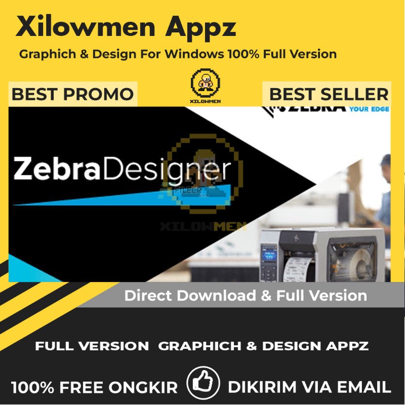 [Full Version] ZebraDesigner Professional Pro Design Graphics Lifetime Win OS