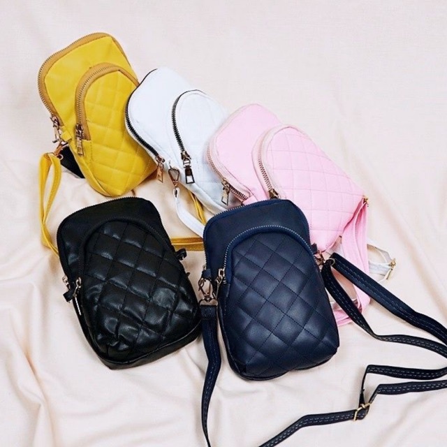 Tas Selempang Hp 01-6665 Fashion Slingbag Korea Tas Wanita Grosir Murah TAS SELEMPANG ANDIN Terbaru THR