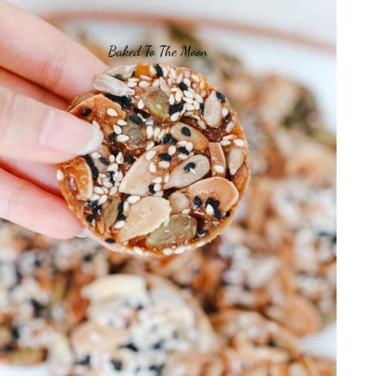 

☟ HAMPER Caramel Seed Cookies / Healthy Snacks ☄