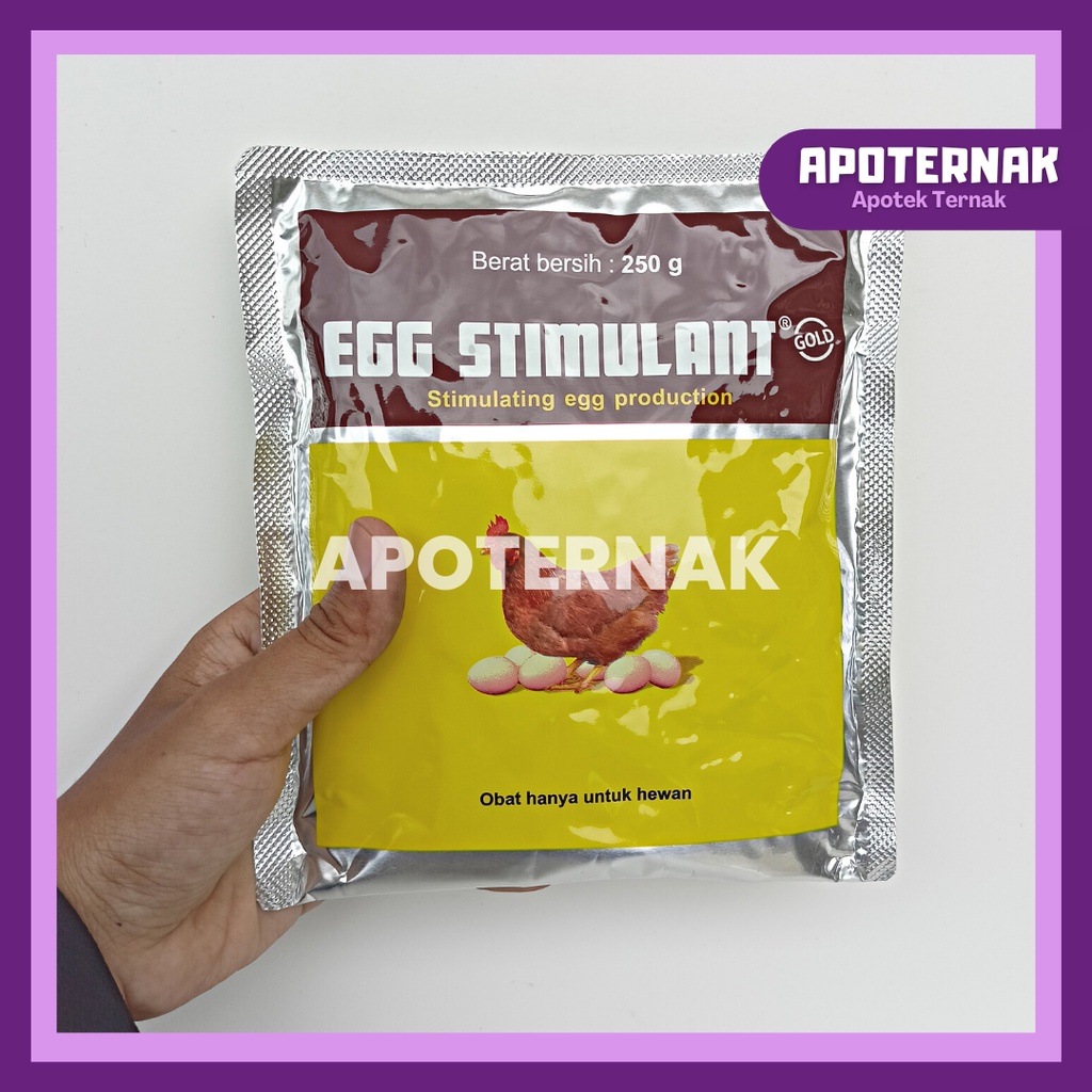 EGG STIMULANT 250 gr | Vitamin Pemacu Pemicu dan Peningkat Produksi Telur Ayam dan Unggas Lainnya | MEDION