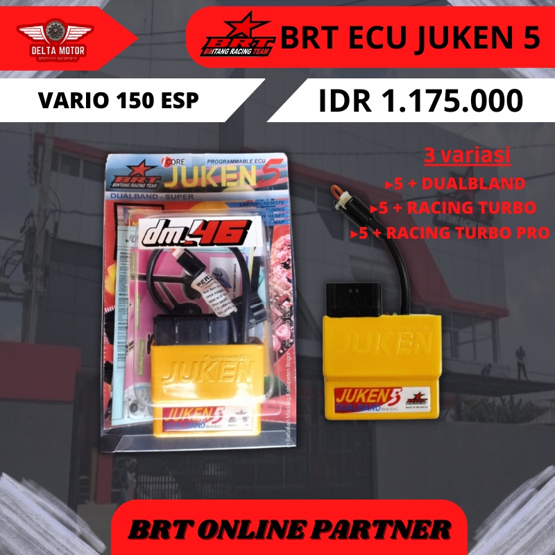 ECU BRT JUKEN 5 PLUS VARIO 150 ESP + TBOX ORIGINAL