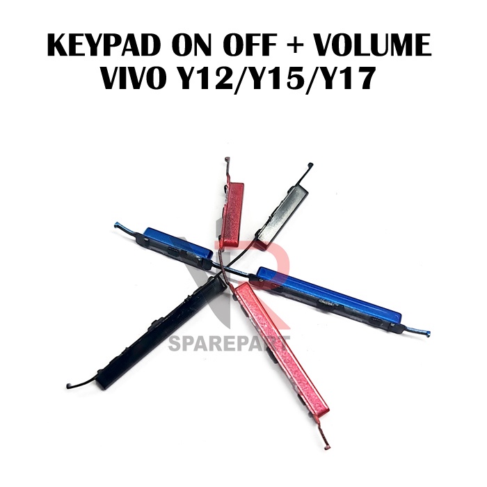 KEYPAD / TOMBOL VIVO Y12 / Y15 / Y17 ON OFF + VOLUME