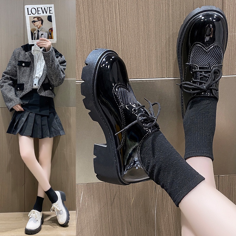 ✅PINKEY P057 Sepatu Boots Wanita Docmart Sepatu Flat Oxford Wanita Original