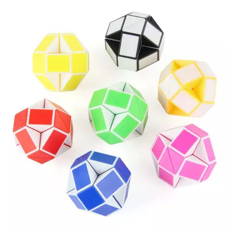 Rubik Snake Puzzle ORIGINAL Yongjun Magic Snake Cube UK 24 Rubik Ular Sengso Snake
