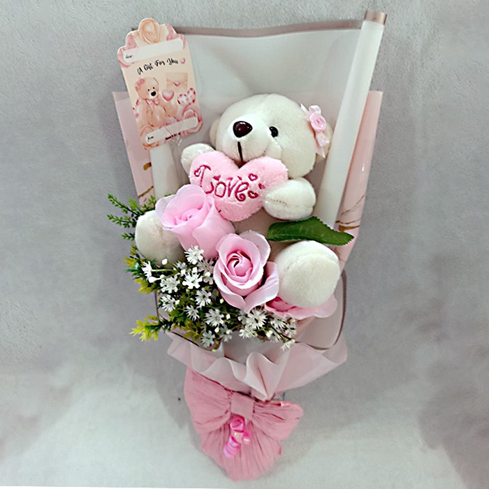 

Buket Bunga Coklat Ferrero Rocher Hadiah Kado Boneka Valentine Murah