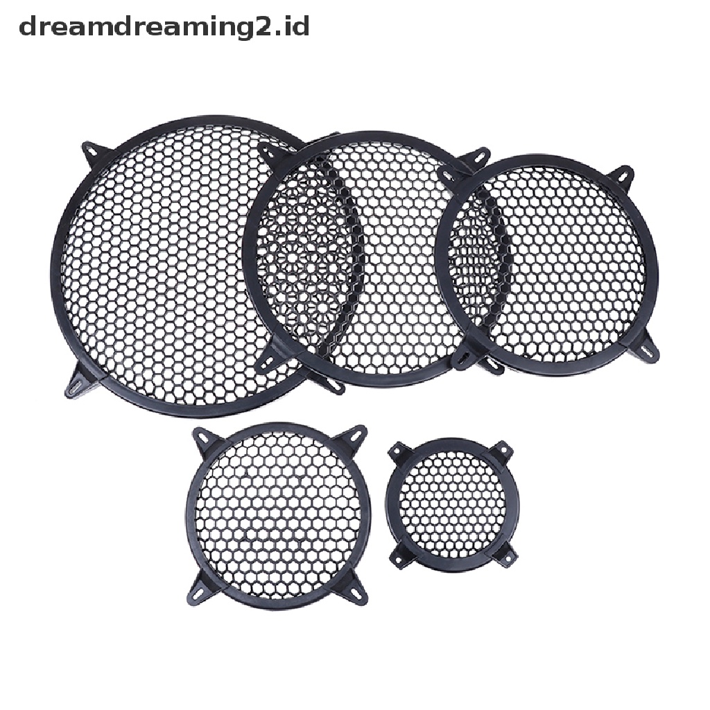 (dream) Speaker audio Mobil4Per6 /8 /10 /12 ''Penutup Jaring Pelindung Aksesoris video.
