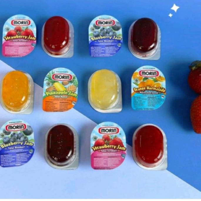 

✼ Selai MORIN Portion 14gr pack (1 pack isi 48 pics ) ۝
