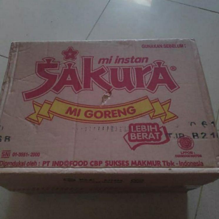

☜ Mie instant Sakura Goreng 1 dus isi 40pcs ➸