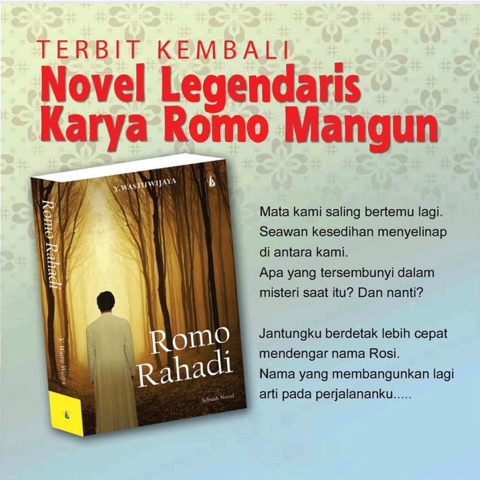 Terlaris Romo Rahadi - Karya Romo Mangun