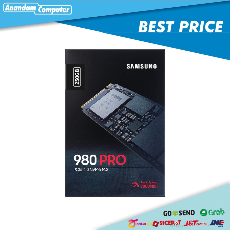 Samsung SSD 980 PRO 500GB M.2 PCIe NVMe Gen4 M2 Internal SSD