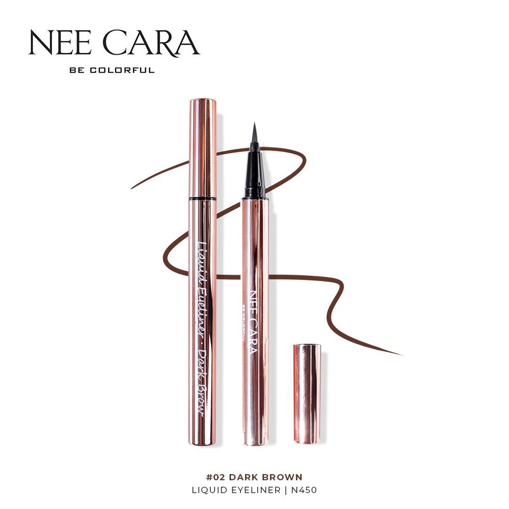 Nee Cara Liquid Eyeliner Waterproof Tahan Lama Sepanjang Hari | TOP SALE since 2016