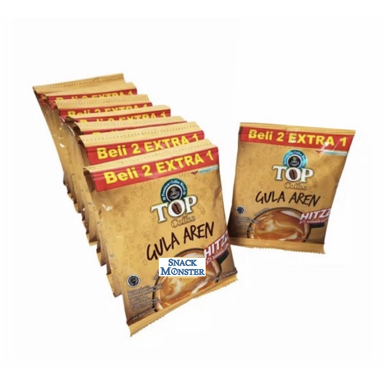 

Top Coffee Gula Aren - Netto 15 sct x 22 gr