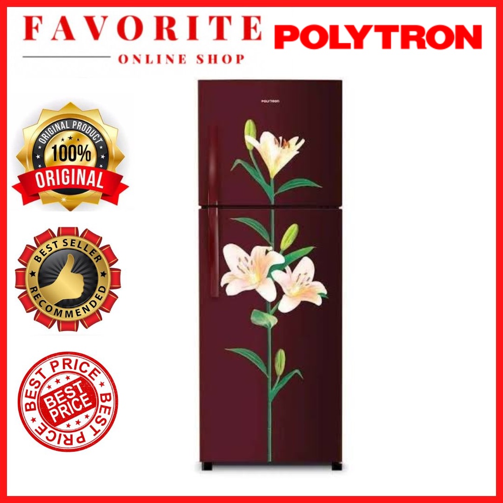 KULKAS POLYTRON 2 PINTU PRB 217 LEMARI ES 2 PINTU PRB217 PRB 217