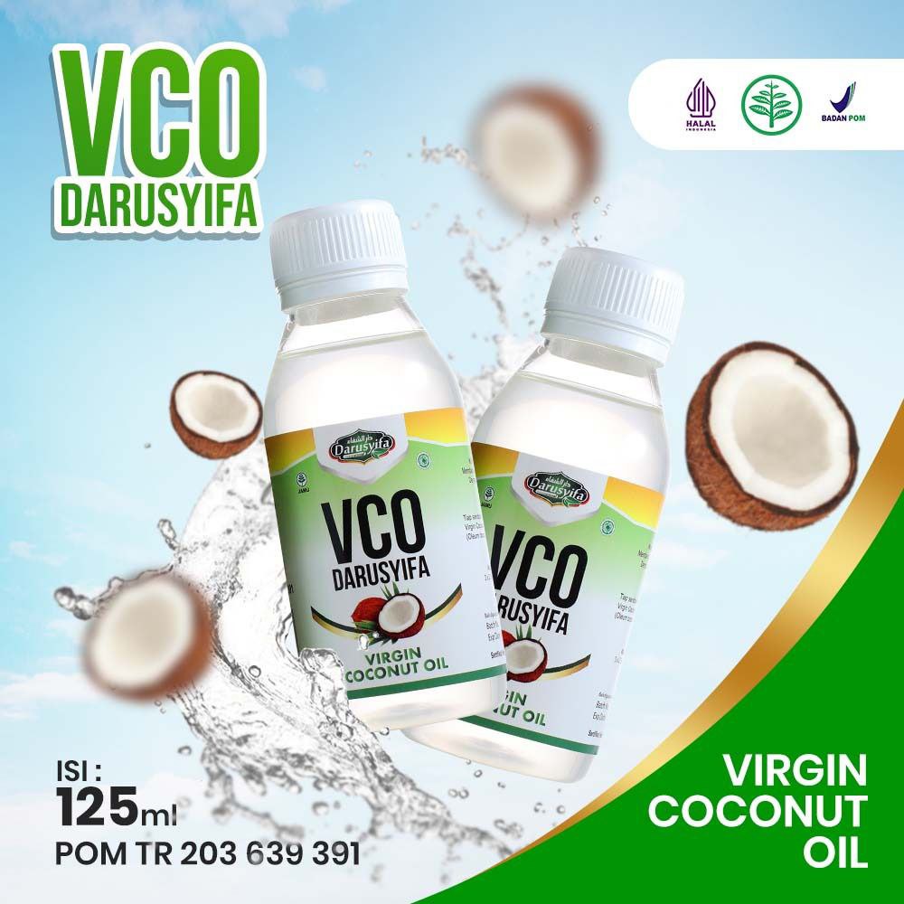 

minyak VCO virgin coconut oil isi 125 ml 125ml DARUSYIFA