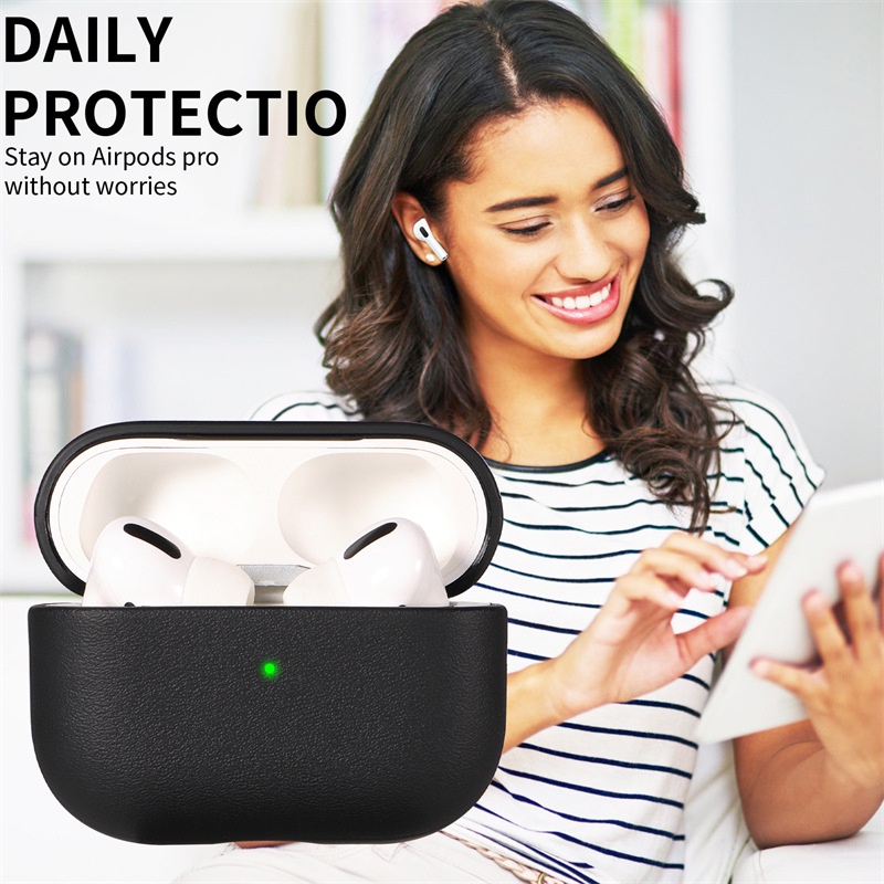 Cover Untuk AirPods pro Case TPU PC Anti Jatuh Cover Untuk AirPods 3 2 Case Aksesoris Earphone Nirkabel Dengan Gantungan Kunci